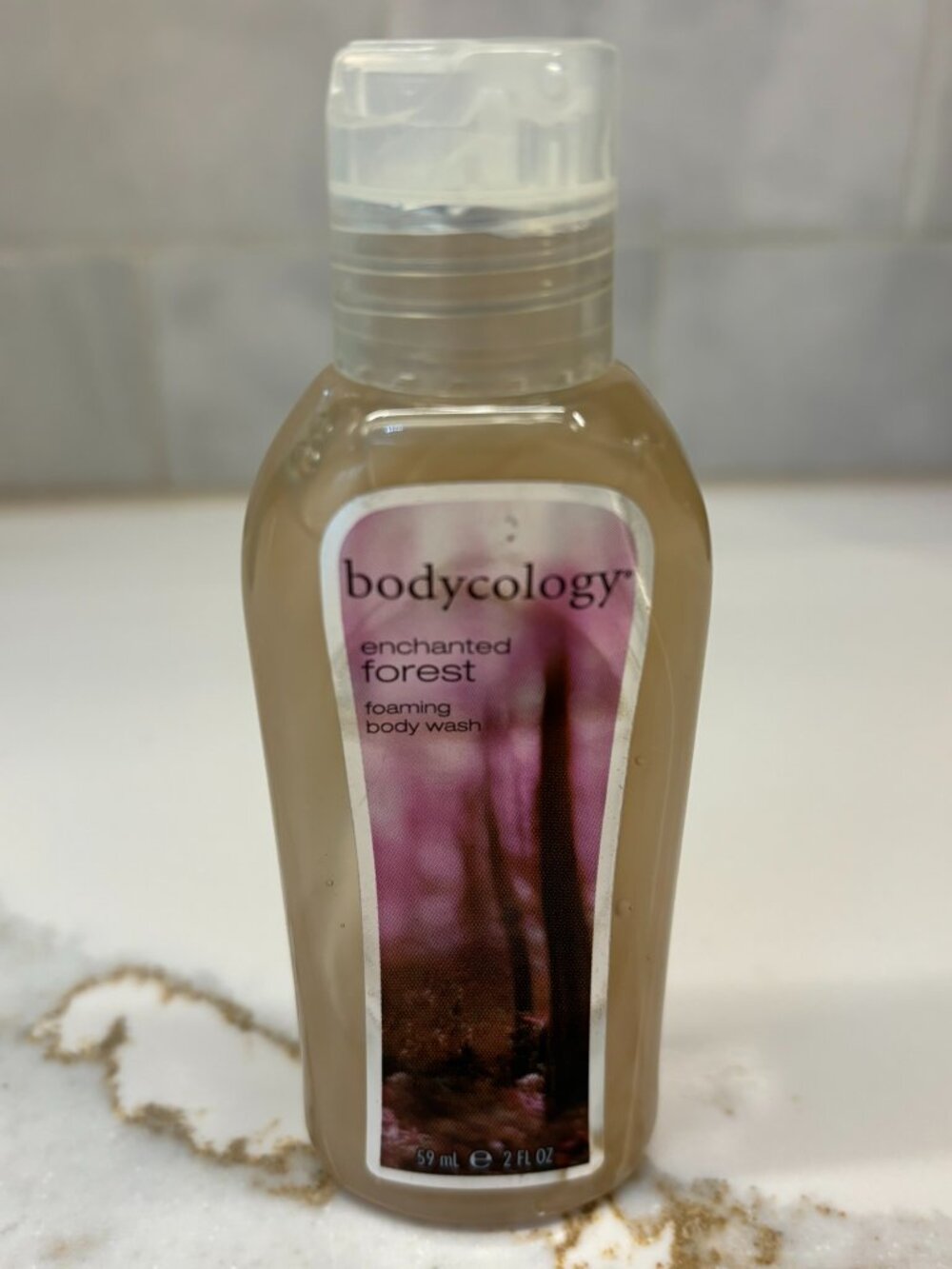 NEW & SEALED BODYCOLOGY ENCHANTED FOREST FOAMING BODY WASH 59ml DISCONTINUED HTF